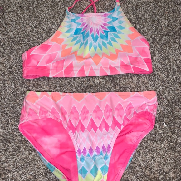 justice reversible bathing suit - Picture 1 of 4